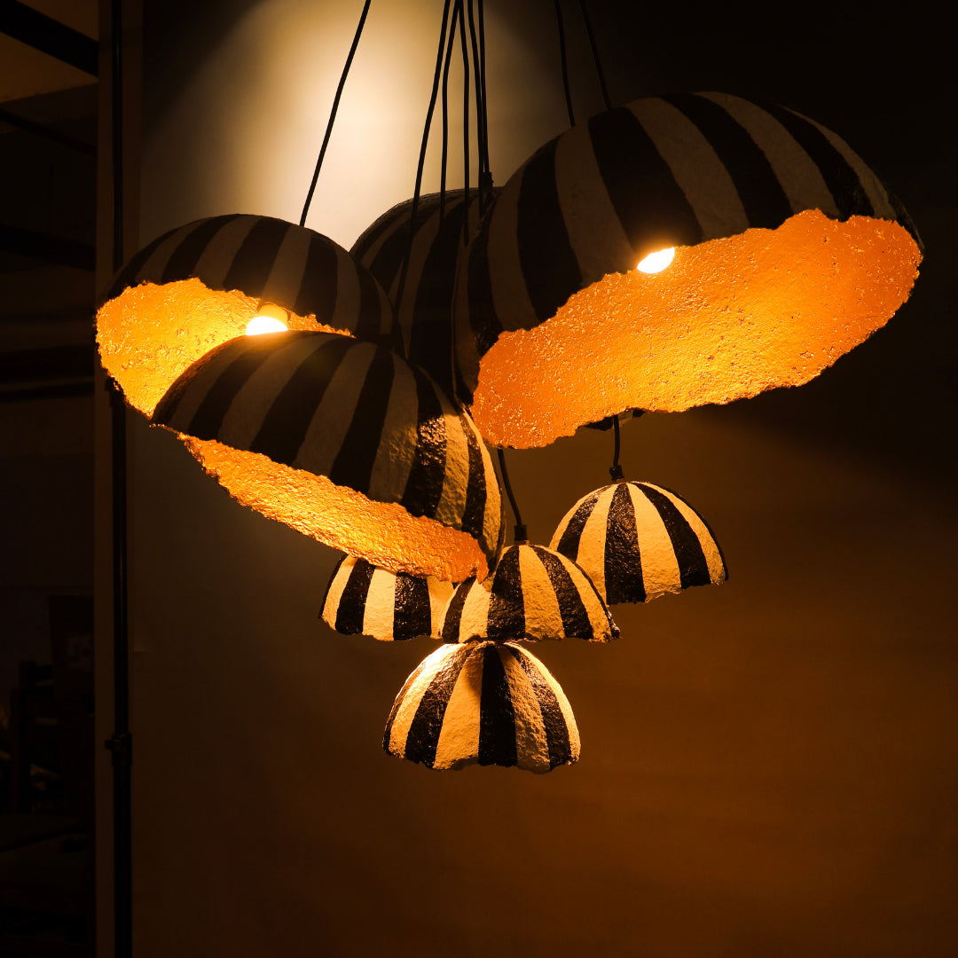 Kazuki Striped Cluster of Lights