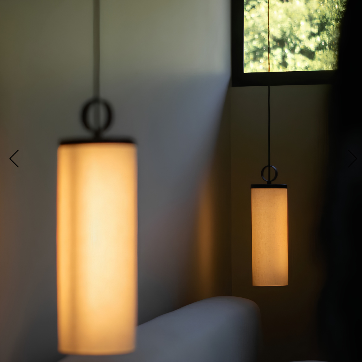 Minimalist Linen Lamp