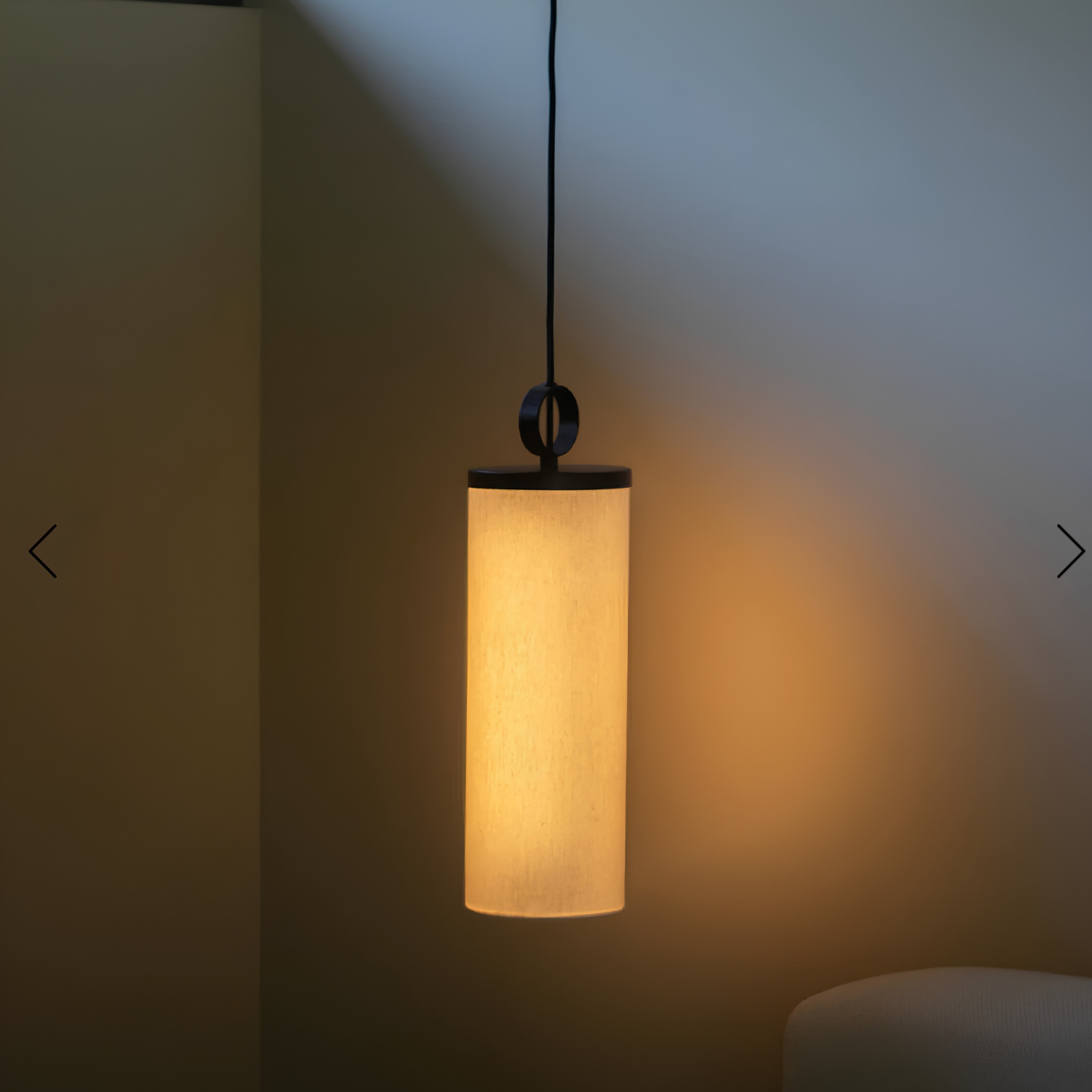 Minimalist Linen Lamp