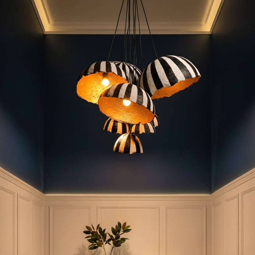Kazuki Striped Cluster of Lights