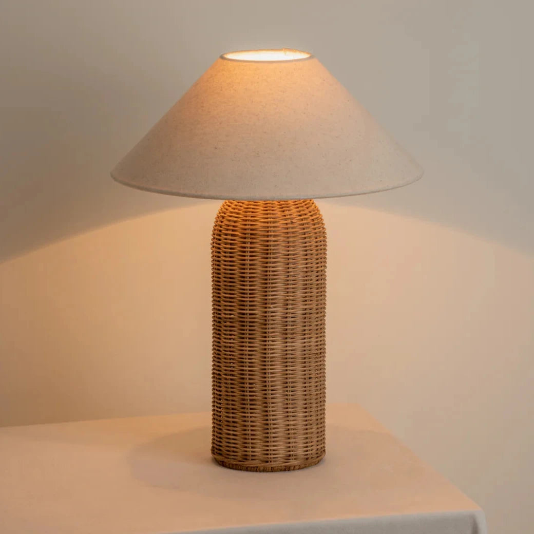 Moris Rattan Table Lamp