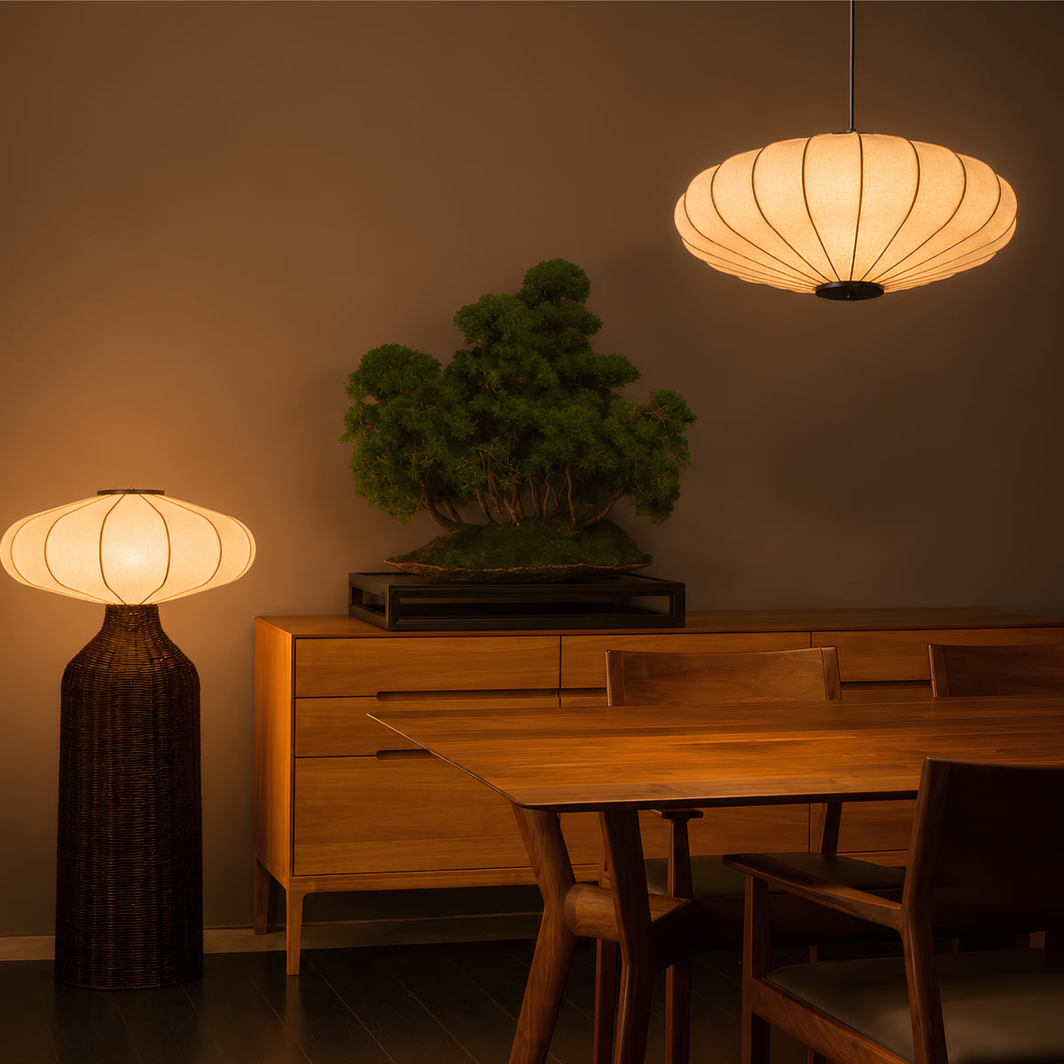 Aruna Sculptural Floor Lamp - 4 Feet