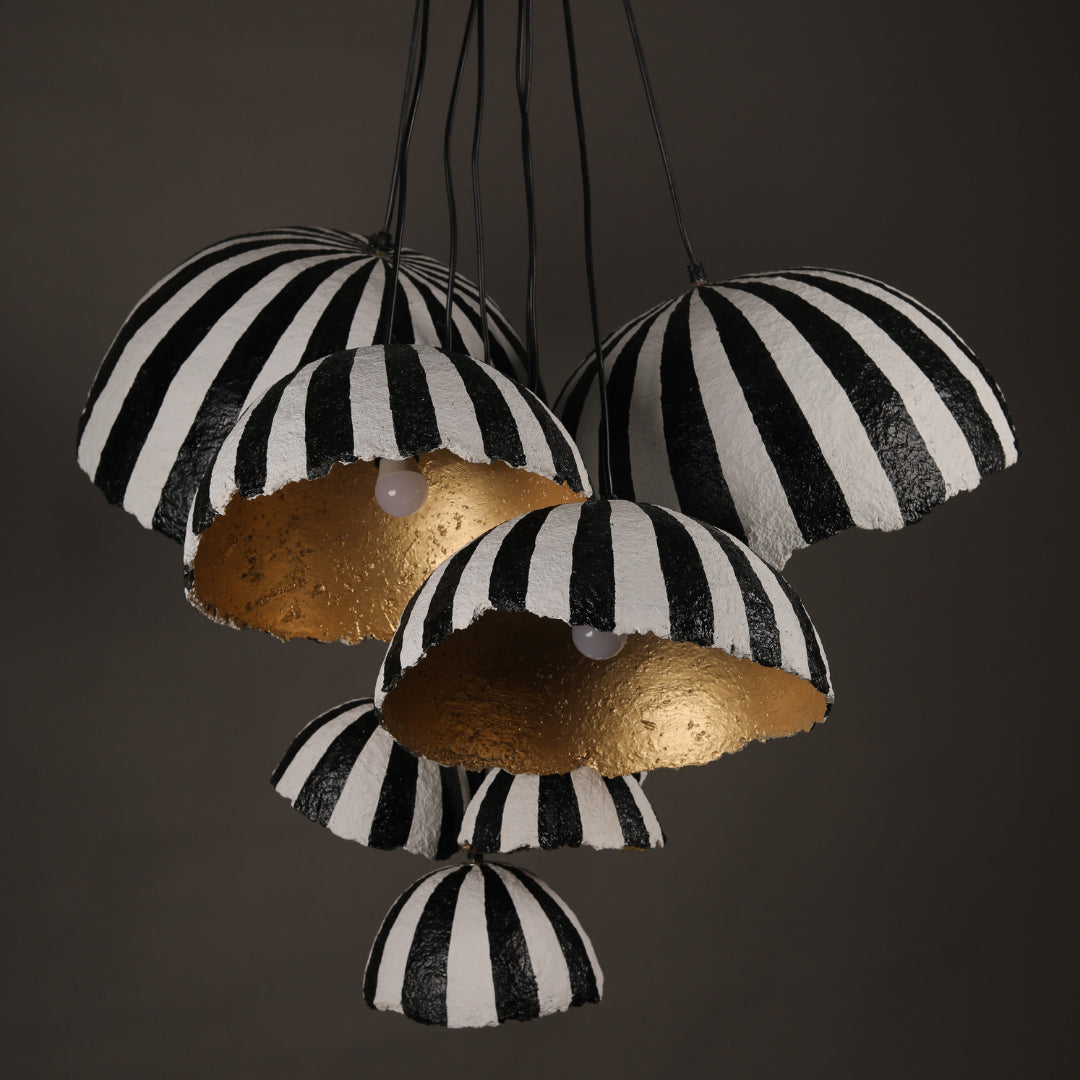 Kazuki Striped Cluster of Lights