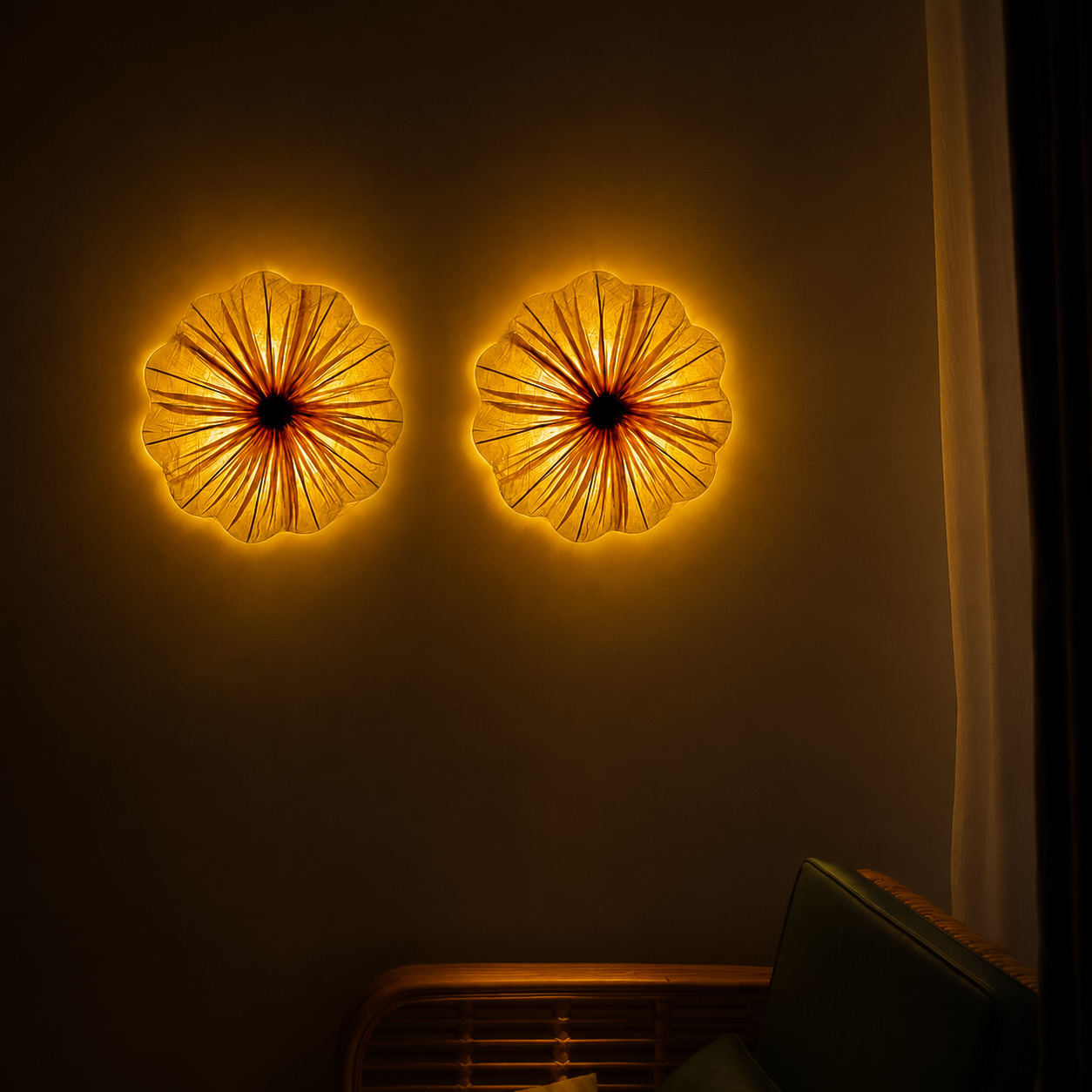Blossom Wall Light - 15"