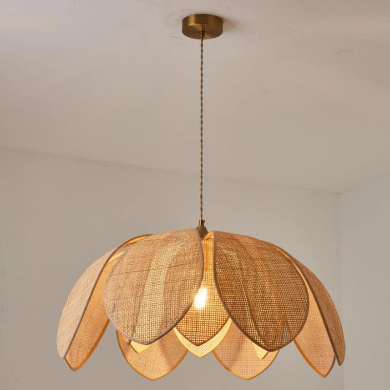 Okai Style - Rattan Pendant Chandelier