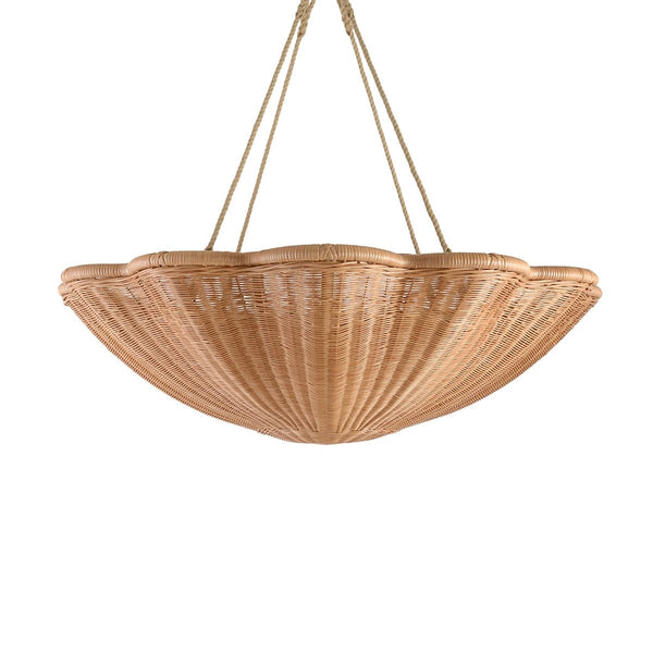 Dahlia Rattan Chandelier