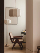 Lumi Linen Drum Lamp