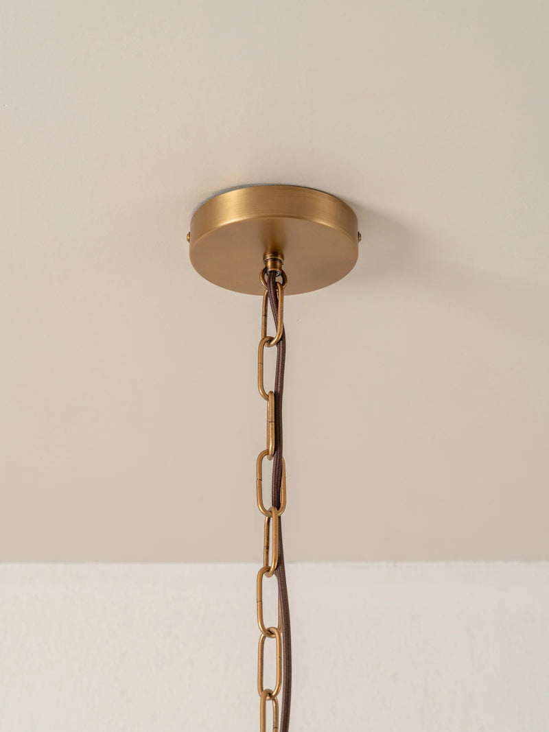 Lumi Linen Drum Lamp