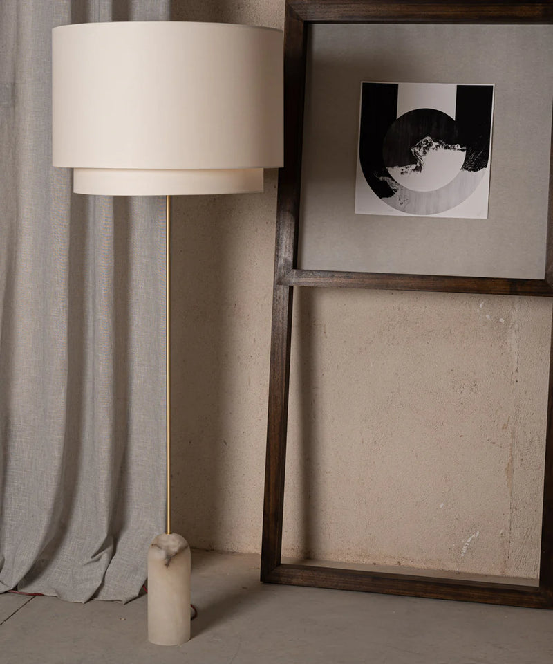 Moonlight Drum Floor Lamp