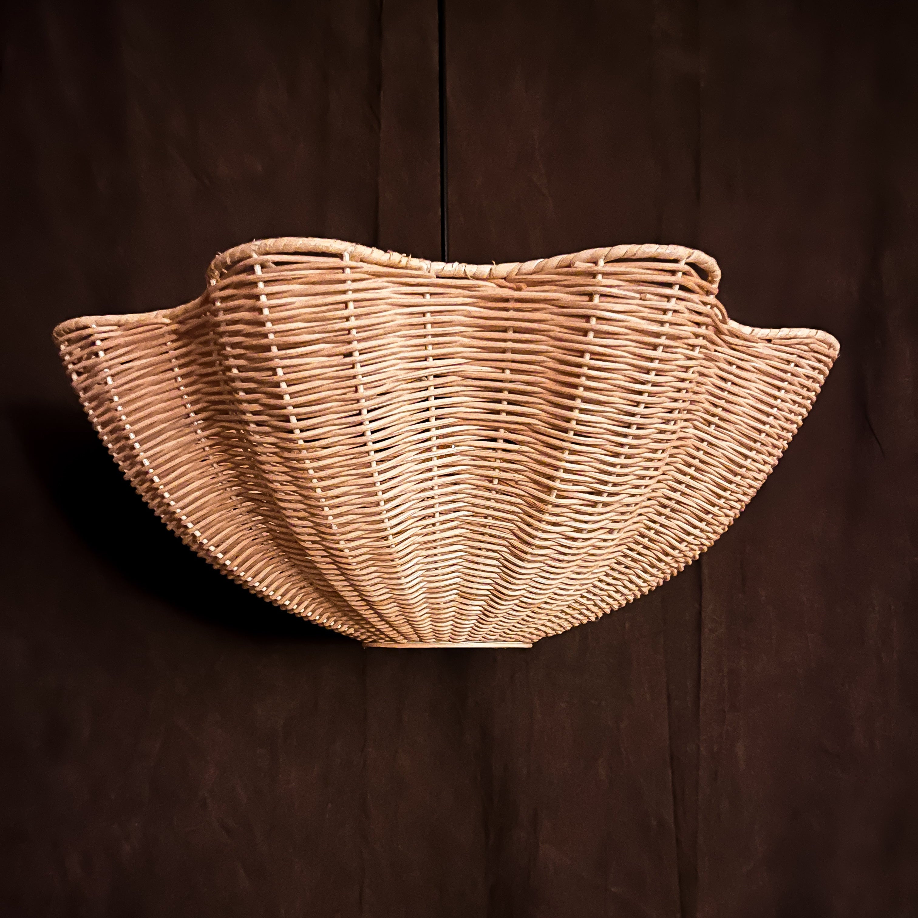 Rattan Dahlia Chandelier