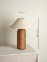 Rattan Table Lamp