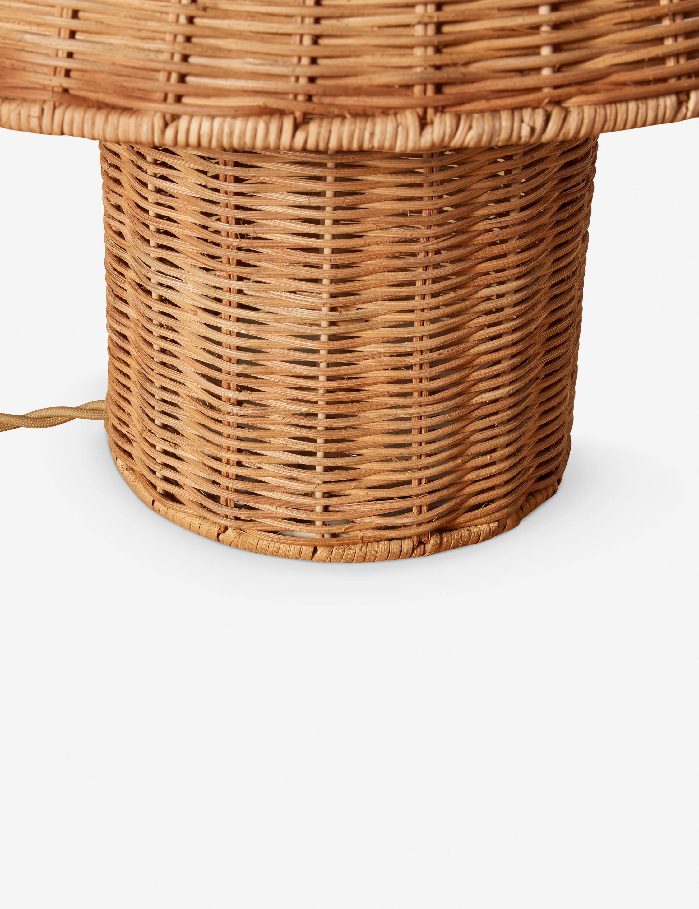 Shiitake Rattan Lamp