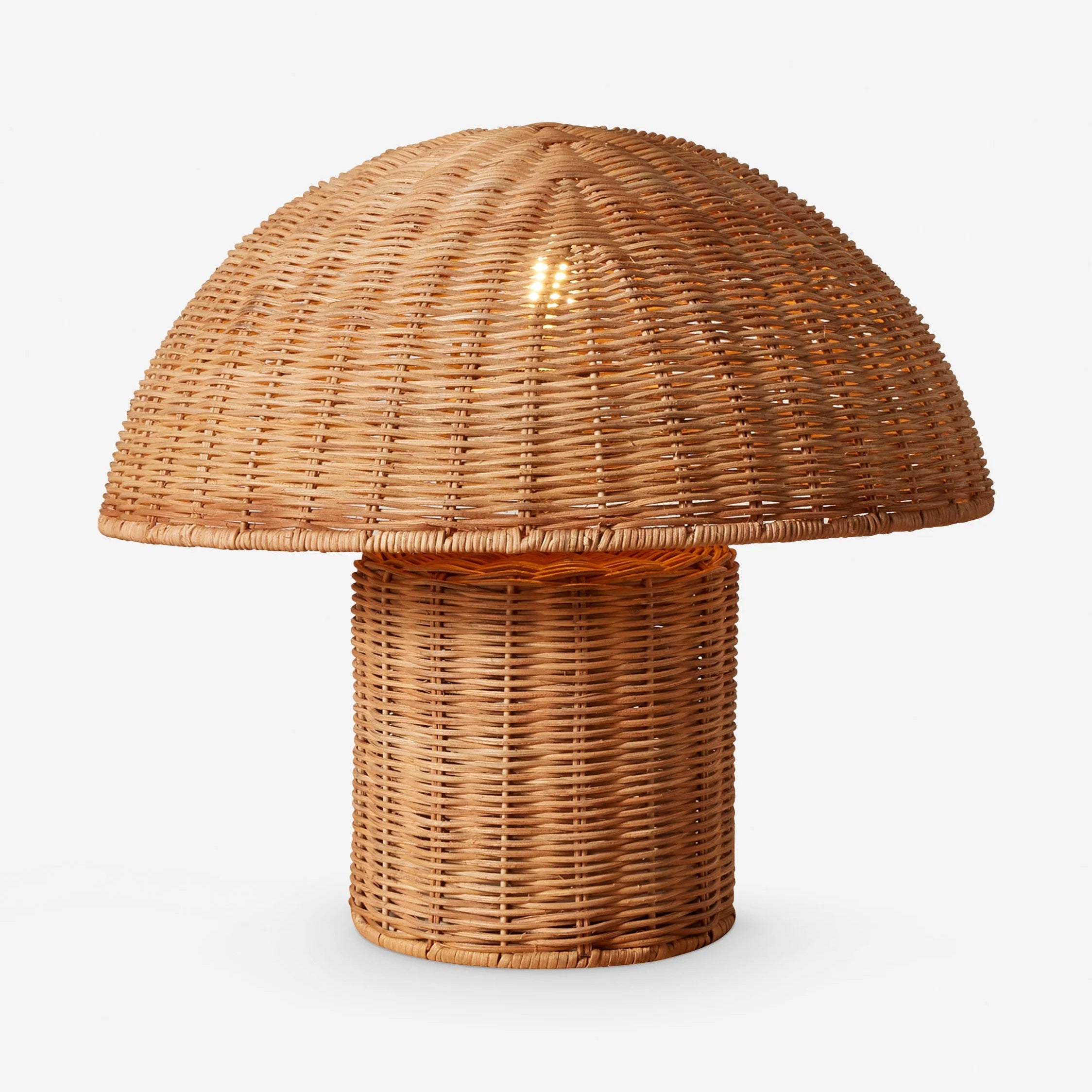 Shiitake Rattan Lamp