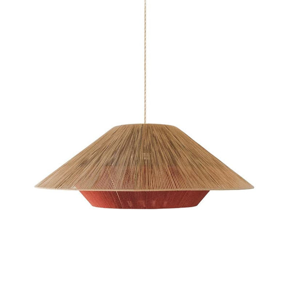 Savanna Sunset Raffia Pendant Light